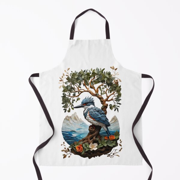 Item preview, Belted kingfisher designed and sold by A-CRAFT.