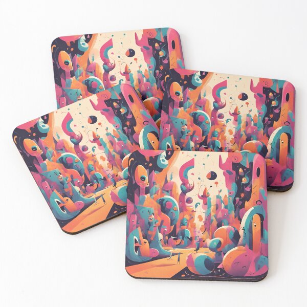Item preview, Abstract City designed and sold by IconicFriends.