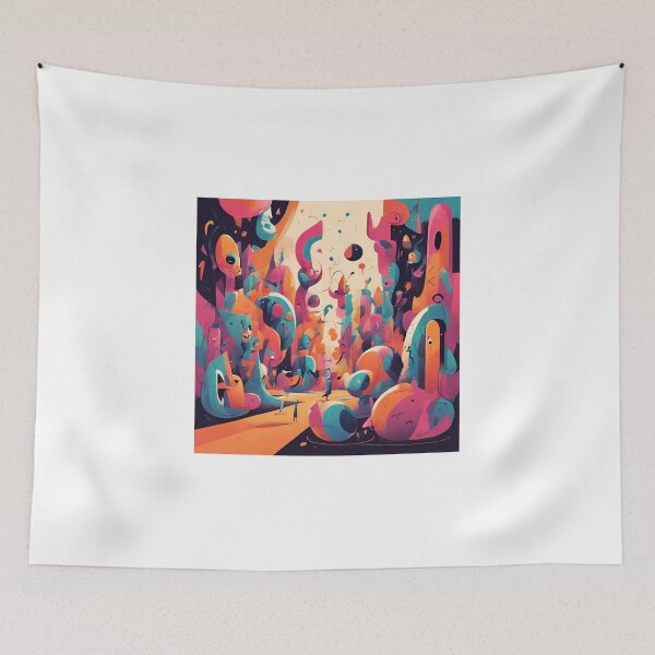 Item preview, Abstract City designed and sold by IconicFriends.