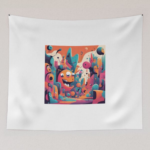 Item preview, Abstract City designed and sold by IconicFriends.
