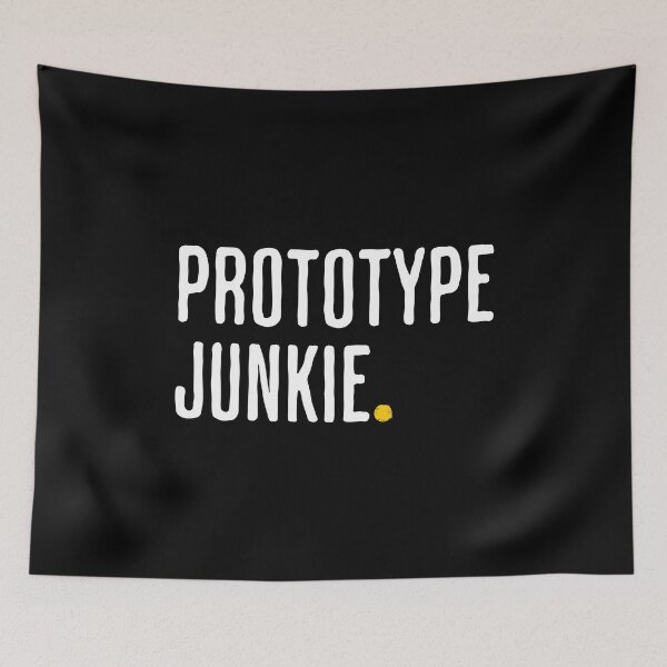 Item preview, UX Design Prototype Junkie Funny UX/UI Designer designed and sold by knapst.