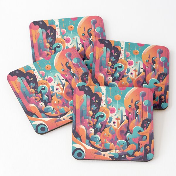 Item preview, Abstract City designed and sold by IconicFriends.