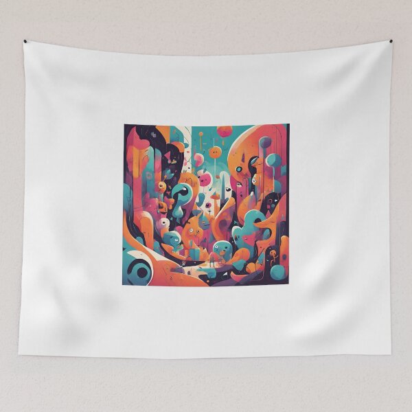 Item preview, Abstract City designed and sold by IconicFriends.