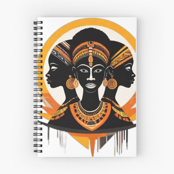 Item preview, African Euphoria: Vintage Silhouette Bliss designed and sold by NAVOZKA.