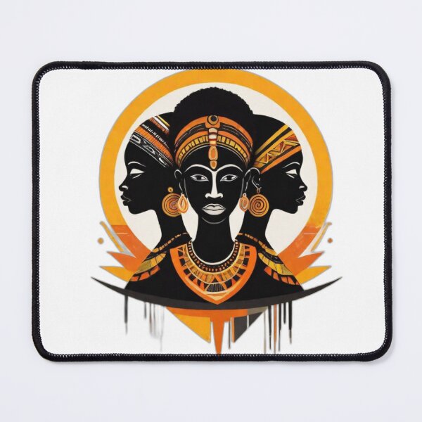 Item preview, African Euphoria: Vintage Silhouette Bliss designed and sold by NAVOZKA.