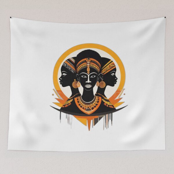 Item preview, African Euphoria: Vintage Silhouette Bliss designed and sold by NAVOZKA.