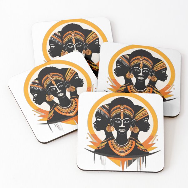 Item preview, African Euphoria: Vintage Silhouette Bliss designed and sold by NAVOZKA.
