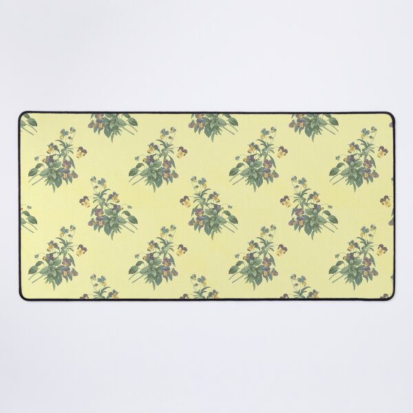 Item preview, Flowery pattern with yellow twist  designed and sold by SatuStudio.