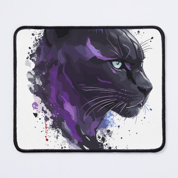 Item preview, Panther in watercolors designed and sold by LongIslandDesgn.