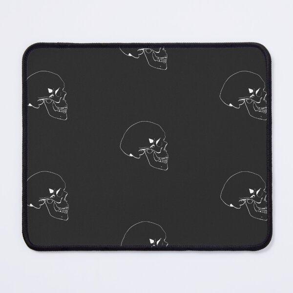 Item preview, Skull White Linework designed and sold by MaxToonArt.