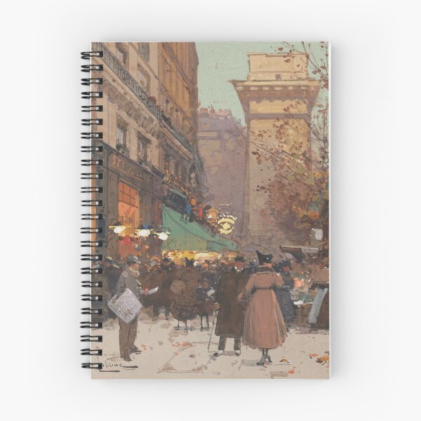 Item preview, Porte St Denis, Paris (20th century) - Eugène Galien Laloue designed and sold by SALON DES ARTS.