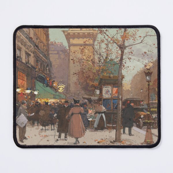 Item preview, Porte St Denis, Paris (20th century) - Eugène Galien Laloue designed and sold by SALON DES ARTS.