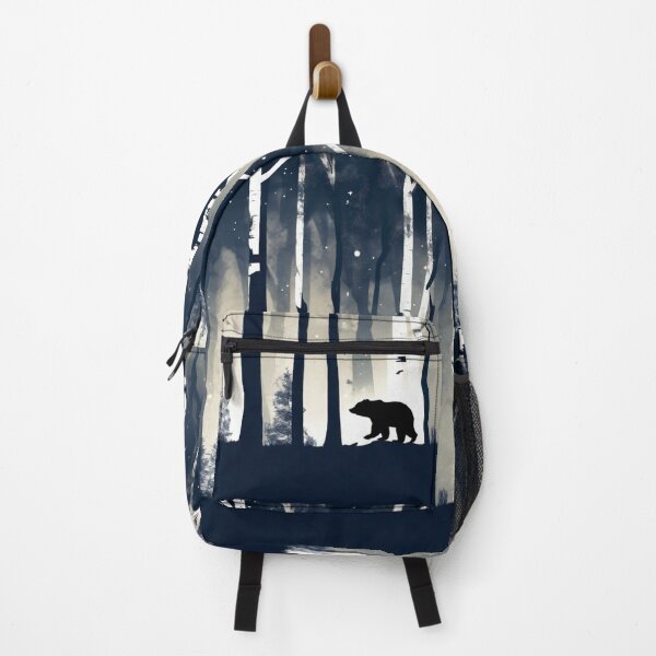 Item preview, Birch trees and a bear designed and sold by pinkjeans.