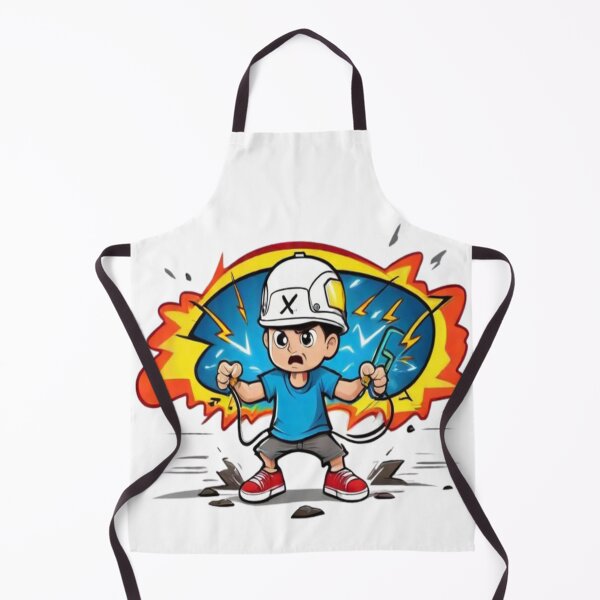 Item preview, Electricity Warning: Stay Safe, Kid! designed and sold by PrintPulse-9.