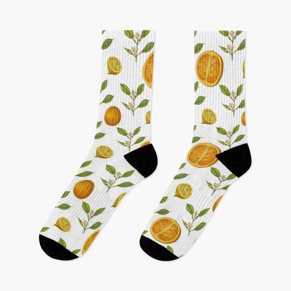 Item preview, Citrus Garden Vintage retro Botanical Illustration designed and sold by Coastal Garden Design Studio.