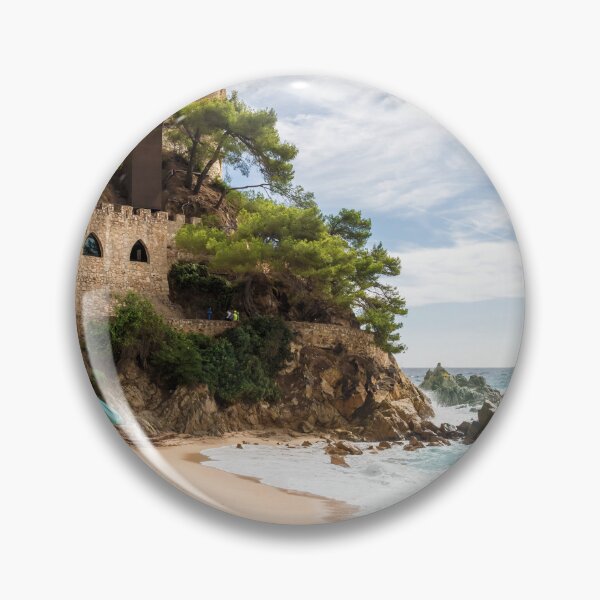 Item preview, The Castel d'en Platja & beach designed and sold by JEZ22.