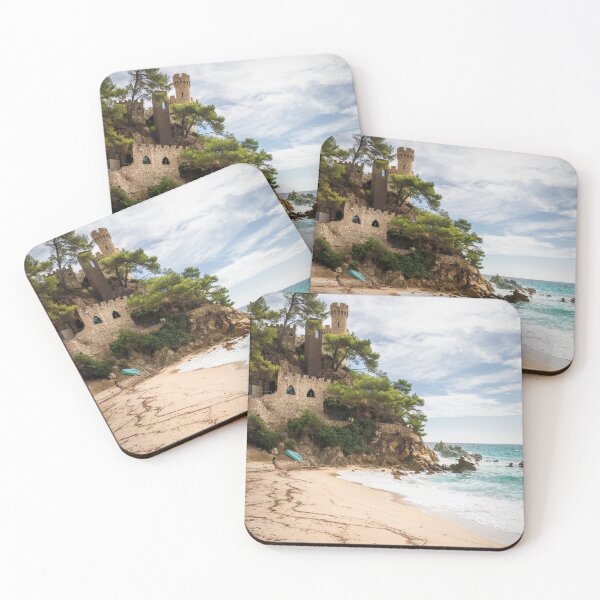 Item preview, The Castel d'en Platja & beach designed and sold by JEZ22.