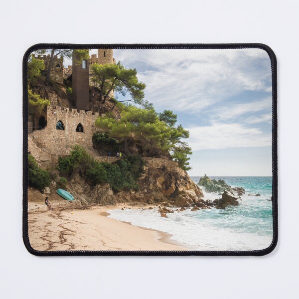 Item preview, The Castel d'en Platja & beach designed and sold by JEZ22.