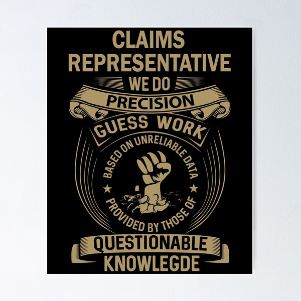 Item preview, Claims Representative designed and sold by MiraclePitts.