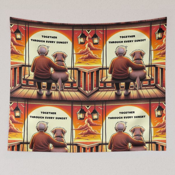 Item preview, Together Through Every Sunset designed and sold by KatVik-Design.