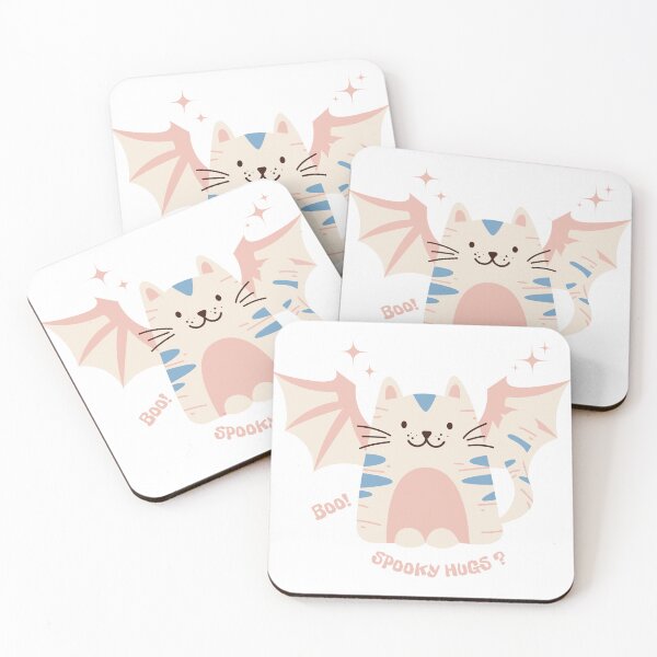 Item preview, Spooky hug ? Cute Catbat designed and sold by Created by Aia.