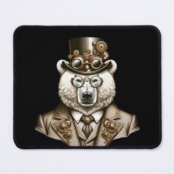 Item preview, Steampunk Icebear Women Men Kids Steampunk Icebear designed and sold by BlueBerry-Pengu.