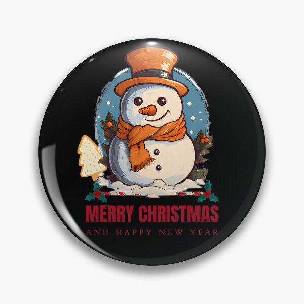 Item preview, “Merry Christmas with Mr. Snowman” designed and sold by Art-Vortex-fr.