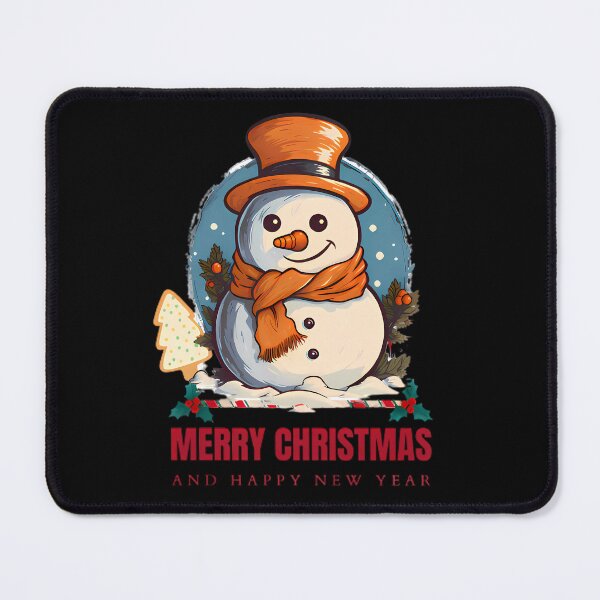 Item preview, “Merry Christmas with Mr. Snowman” designed and sold by Art-Vortex-fr.