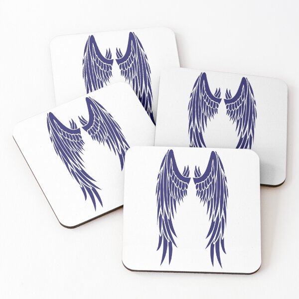Item preview, Ethereal Essence: Long Elegant Blue Angel Wings designed and sold by EvaAngel.