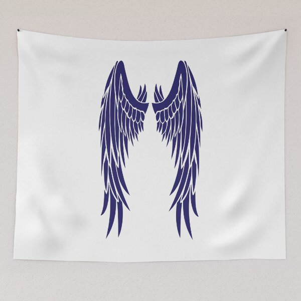 Item preview, Ethereal Essence: Long Elegant Blue Angel Wings designed and sold by EvaAngel.