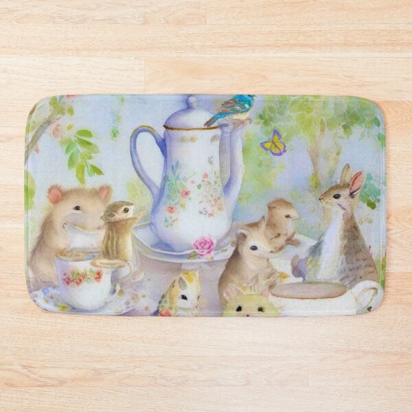 Item preview, Cute tea party, children illustration designed and sold by SophieClimaArt.