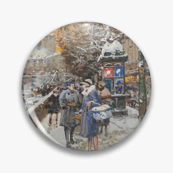 Item preview, An Assignation along the Seine (20th century) - Eugène Galien Laloue designed and sold by SALON DES ARTS.