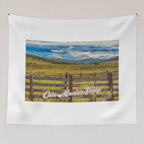 Item preview, Osha Mountain Valley designed and sold by GestaltImagery.