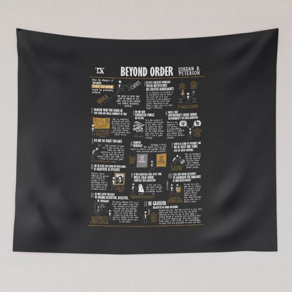 Item preview, Beyond Order Visual Book (Jordan B. Peterson) designed and sold by TKsuited.