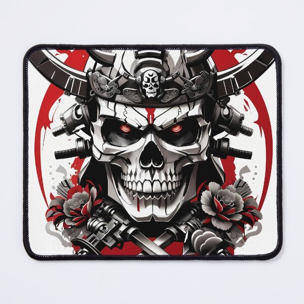 Item preview, samurai head skull designed and sold by wplamkung.