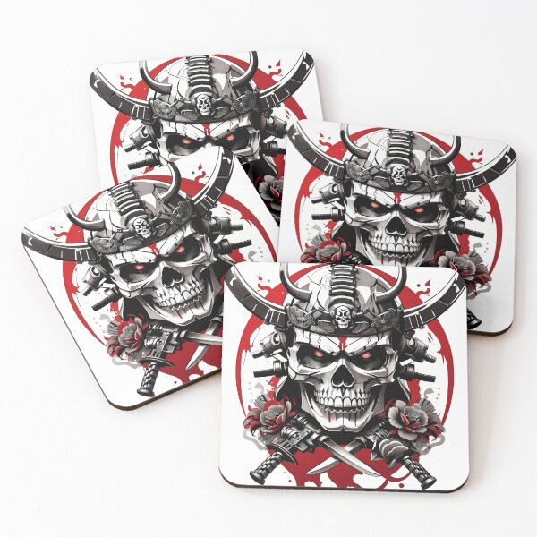 Item preview, samurai head skull designed and sold by wplamkung.