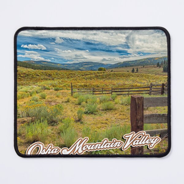 Item preview, Osha Mountain Valley designed and sold by GestaltImagery.