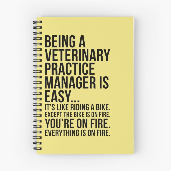 Item preview, Being A Veterinary Practice Manager Is Easy designed and sold by kamrankhan.