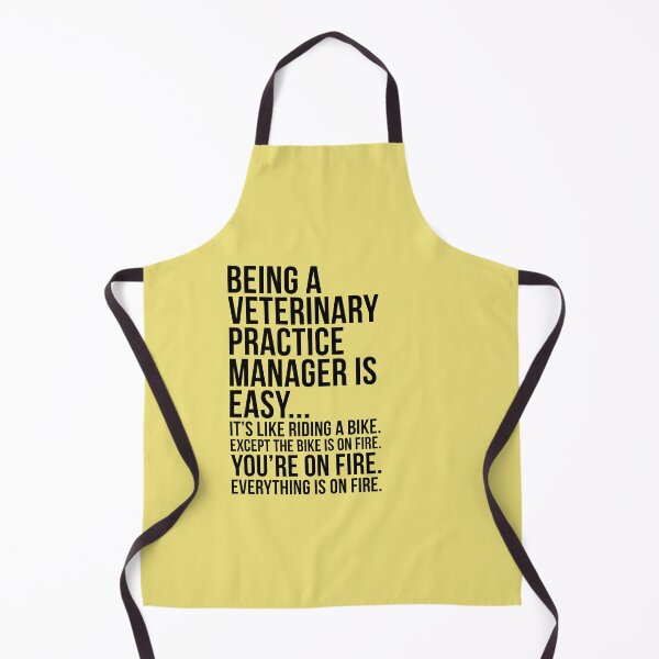 Item preview, Being A Veterinary Practice Manager Is Easy designed and sold by kamrankhan.