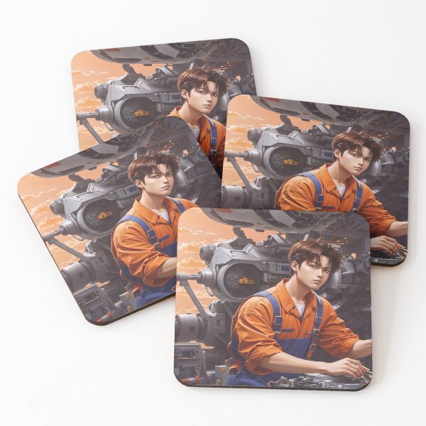 Item preview, Mechanic repairing spaceship designed and sold by M-Y-A-R-T-.