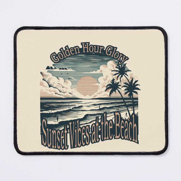 Item preview, Sunset vibes at the beach designed and sold by ManikRaja.