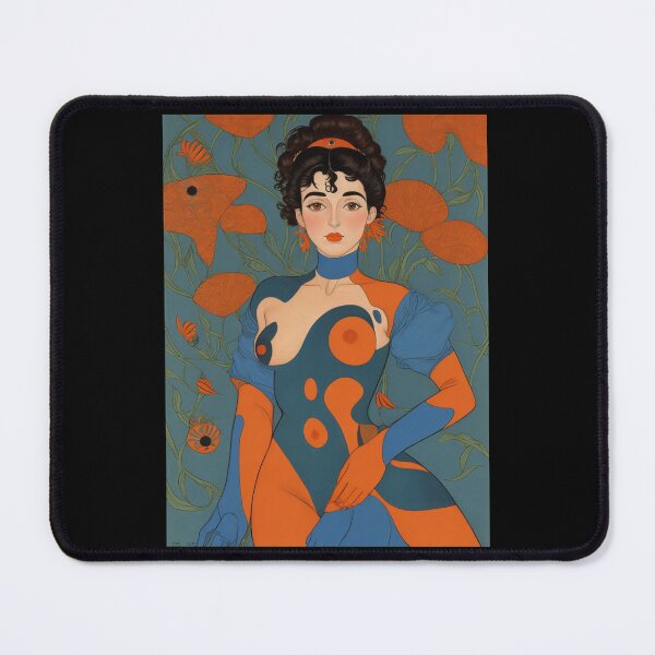 Item preview, Artistic female act, illustration, Vintage style designed and sold by 72artteam.