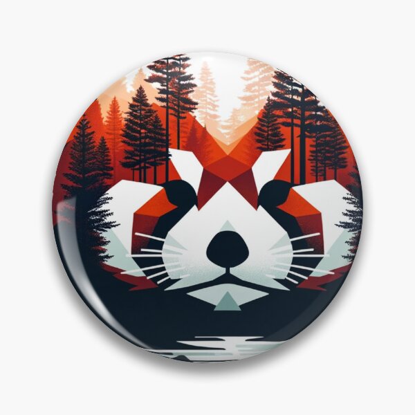 Item preview, red panda designed and sold by FarbenFabel.