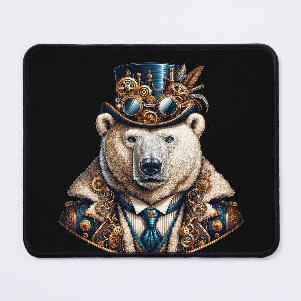 Item preview, Steampunk Icebear Women Men Kids Steampunk Icebear designed and sold by BlueBerry-Pengu.