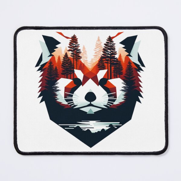 Item preview, red panda designed and sold by FarbenFabel.