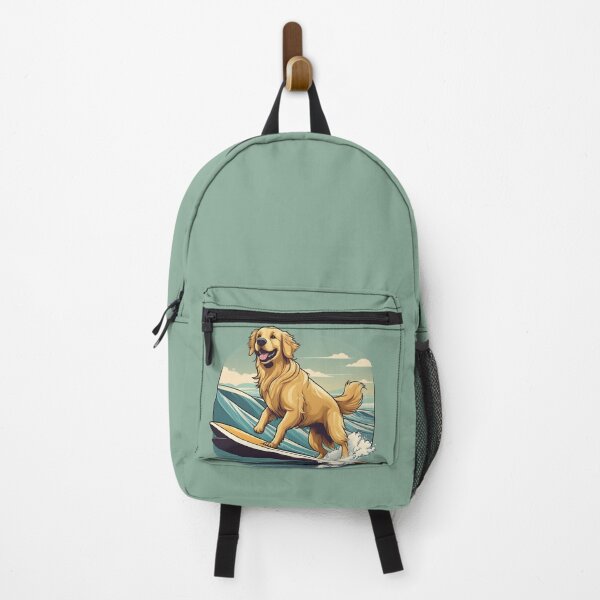 Item preview, Golden Retriever Surfing designed and sold by SimpliVibe.