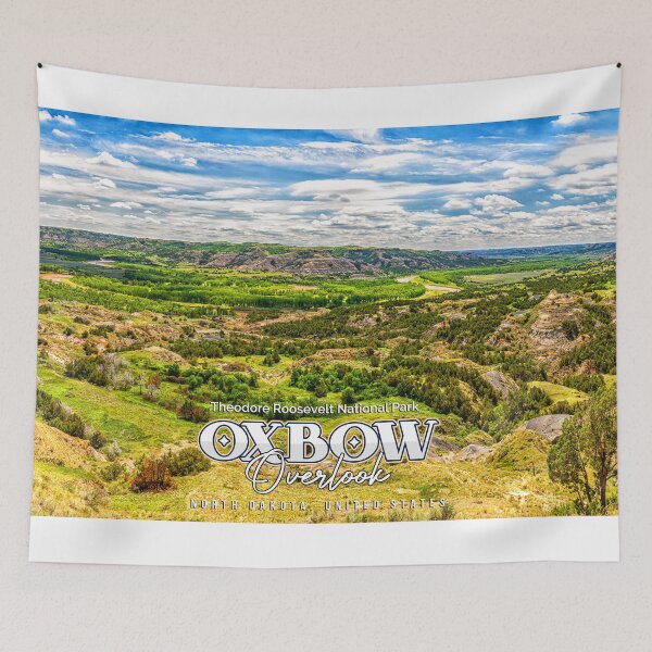 Item preview, Oxbow Overlook at Theodore Roosevelt National Park designed and sold by GestaltImagery.