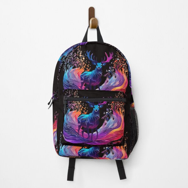 Item preview, Magical deers, waves, full color, designed and sold by thima shop.