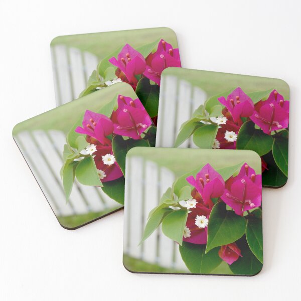 Item preview, Flowers and a picket fence, Thailand designed and sold by JonDelorme.