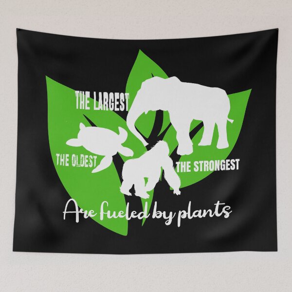 Item preview, The largest oldest strongest are fuelled by vegan designed and sold by Colorfulman.